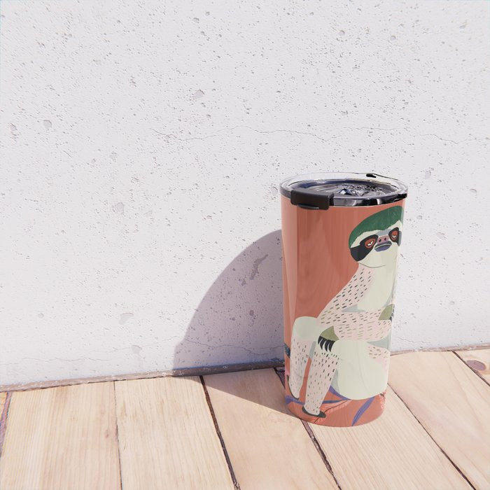 Just Slothin' Around Travel Mug Gallery Image 4