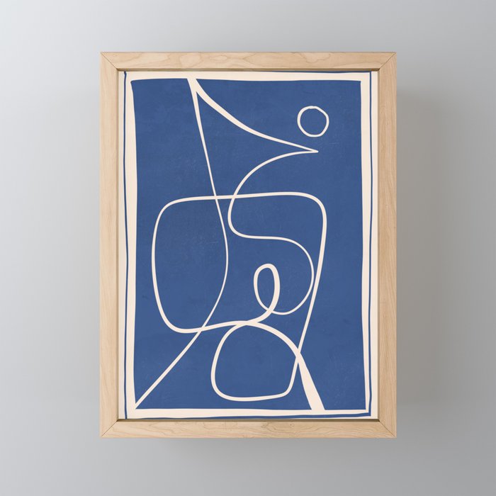Abstract line art 44 Mini Art Print Gallery Image 1