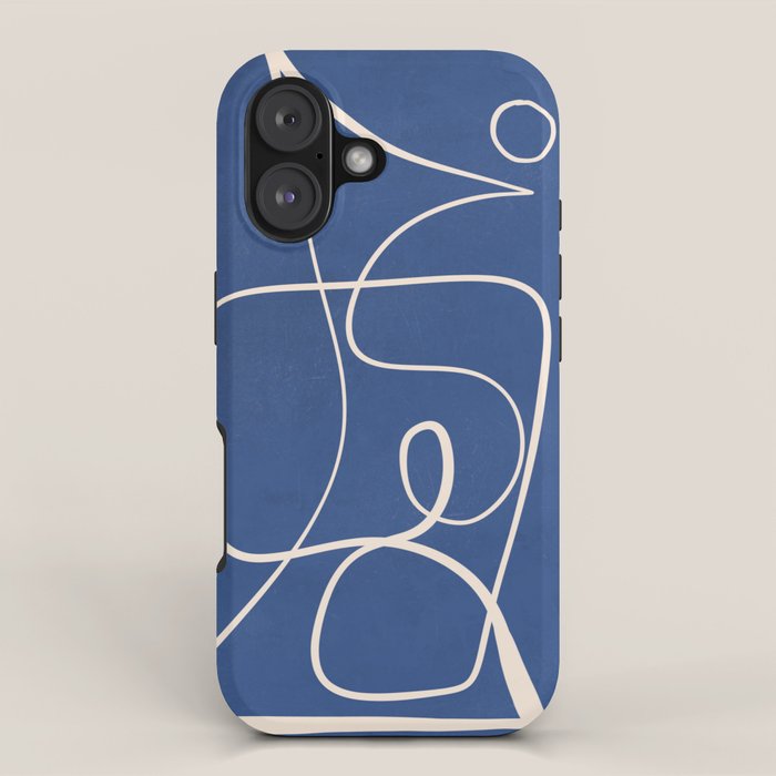 Abstract line art 44 iPhone Case Gallery Image 1