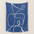 Abstract line art 44 Wall Tapestry Gallery Image 4