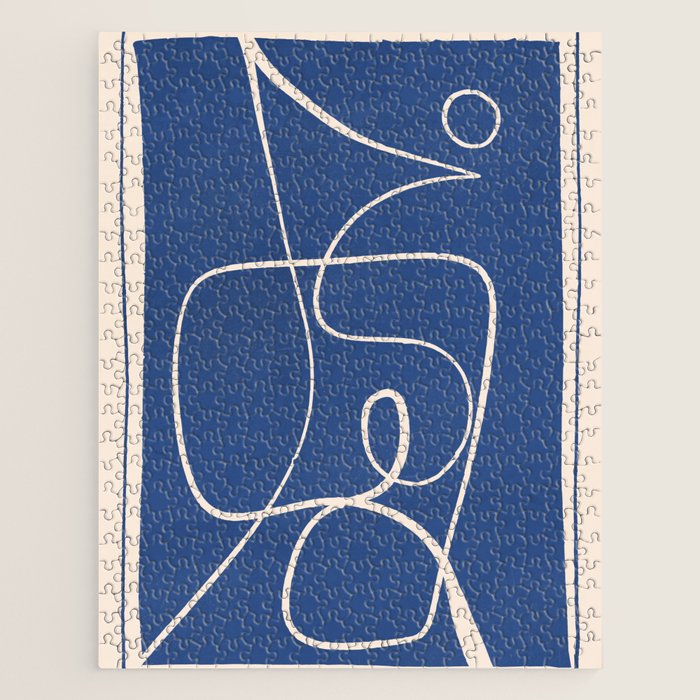 Abstract line art 44 Jigsaw Puzzle Gallery Image 1