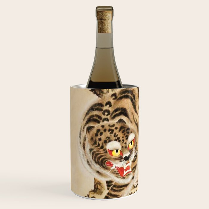 Vintage Minhwa Tiger Under Pine Tree Wine Chiller Gallery Image 2