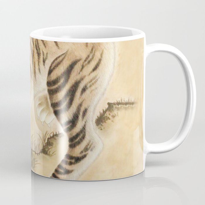 Vintage Minhwa Tiger Under Pine Tree Coffee Mug Gallery Image 1