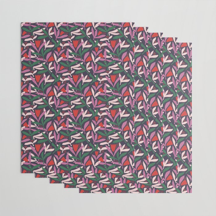 Hand Drawn Florals #2 Wrapping Paper Gallery Image 3
