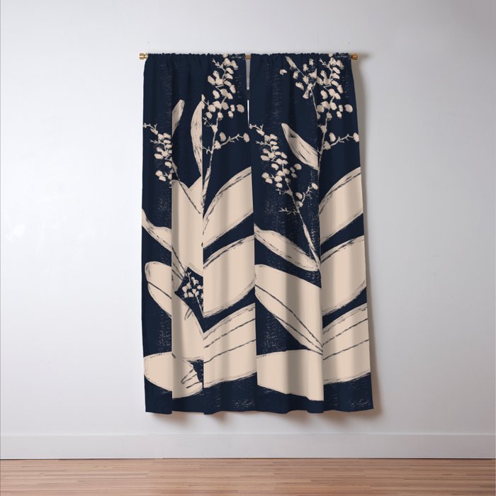 minimal plant 20 Window Curtain Gallery Image 3