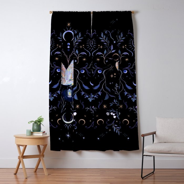 Moonlight Owl Window Curtain Gallery Image 5