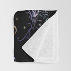 Moonlight Owl Throw Blanket Gallery Image 3