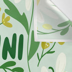 Gemini Retro Folk Art Wall Tapestry Gallery Image 3