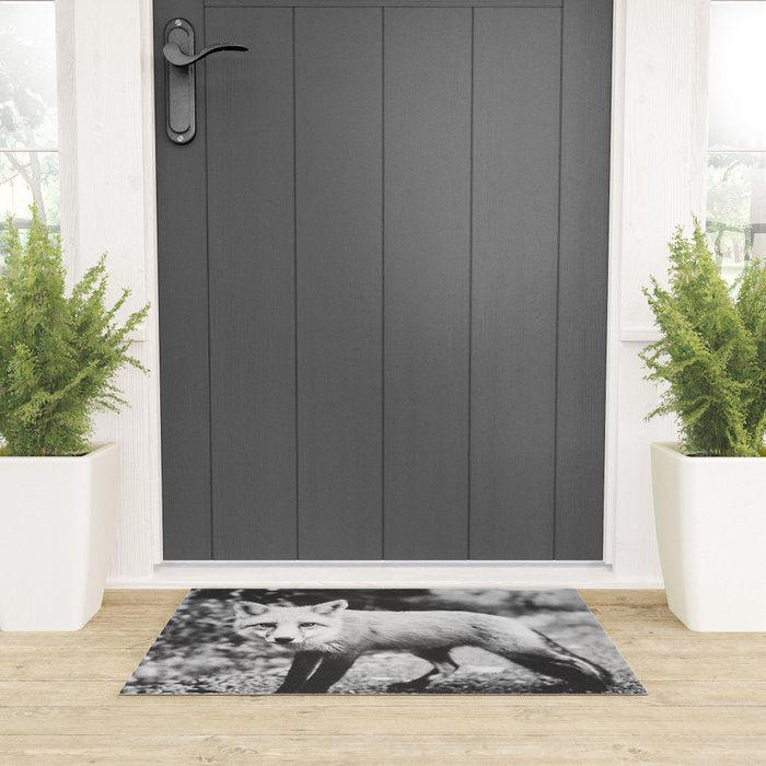 CURIOUS FOX III Welcome Mat Gallery Image 3