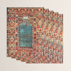 Kurdish East Anatolian Niche Rug Print Wrapping Paper Gallery Image 3