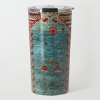Kurdish East Anatolian Niche Rug Print Travel Mug Gallery Image 1