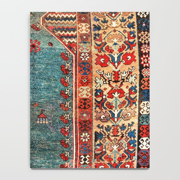 Kurdish East Anatolian Niche Rug Print Notebook Gallery Image 4