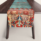 Kurdish East Anatolian Niche Rug Print Table Runner Gallery Image 1