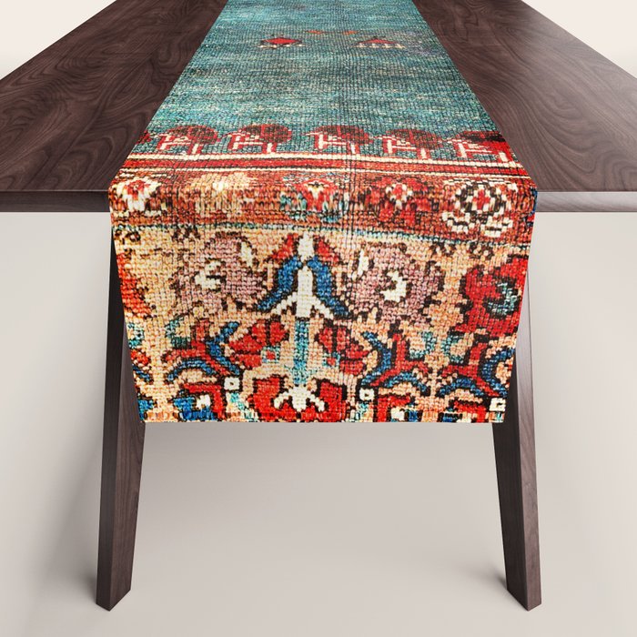 Kurdish East Anatolian Niche Rug Print Table Runner Gallery Image 1