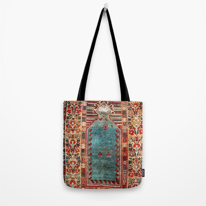 Kurdish East Anatolian Niche Rug Print Tote Bag Gallery Image 2