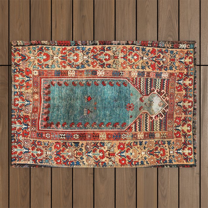 Kurdish East Anatolian Niche Rug Print Outdoor Rug Gallery Image 1