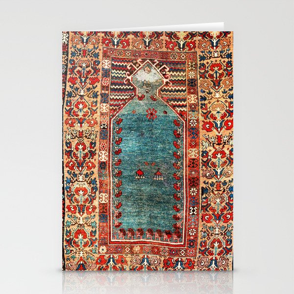 Kurdish East Anatolian Niche Rug Print Stationery Card Gallery Image 2