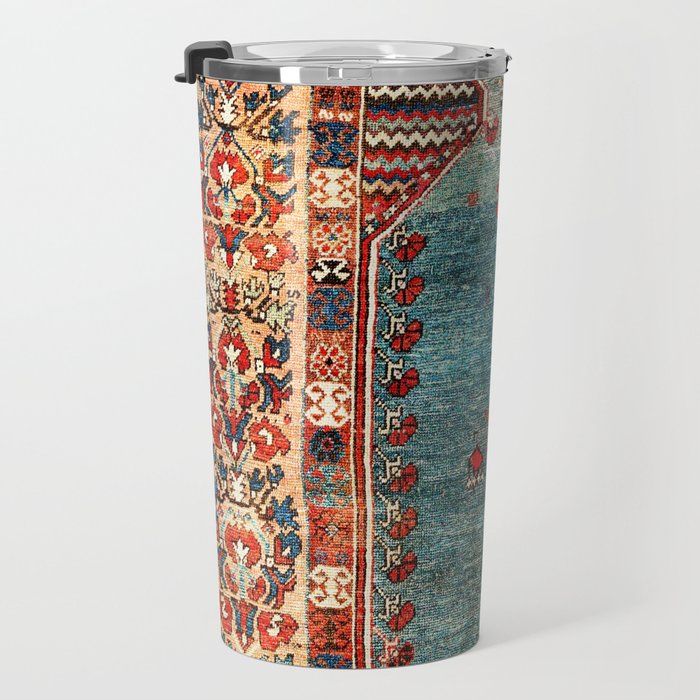 Kurdish East Anatolian Niche Rug Print Travel Mug Gallery Image 3