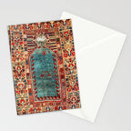Kurdish East Anatolian Niche Rug Print Stationery Card Gallery Image 2
