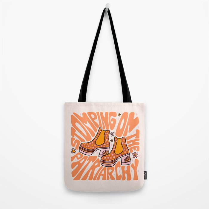 Stomping On The Patriarchy Tote Bag Gallery Image 2