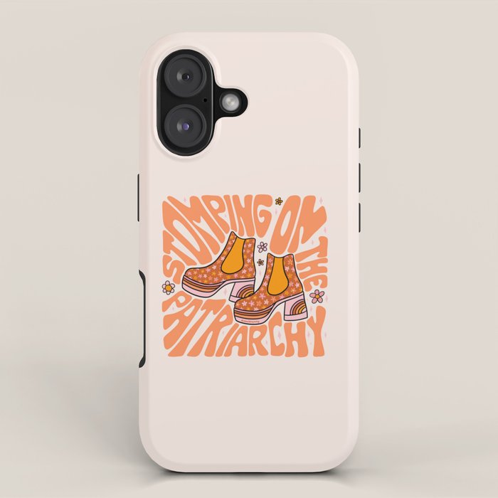 Stomping On The Patriarchy iPhone Case Gallery Image 1