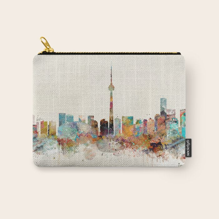 Toronto Ontario skyline Carry All Pouch Gallery Image 1