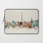 Toronto Ontario skyline Laptop Sleeve Gallery Image 1