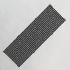 Lines II (Dark Gray) Yoga Mat Gallery Image 1