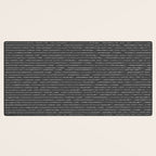 Lines II (Dark Gray) Desk Mat Gallery Image 3