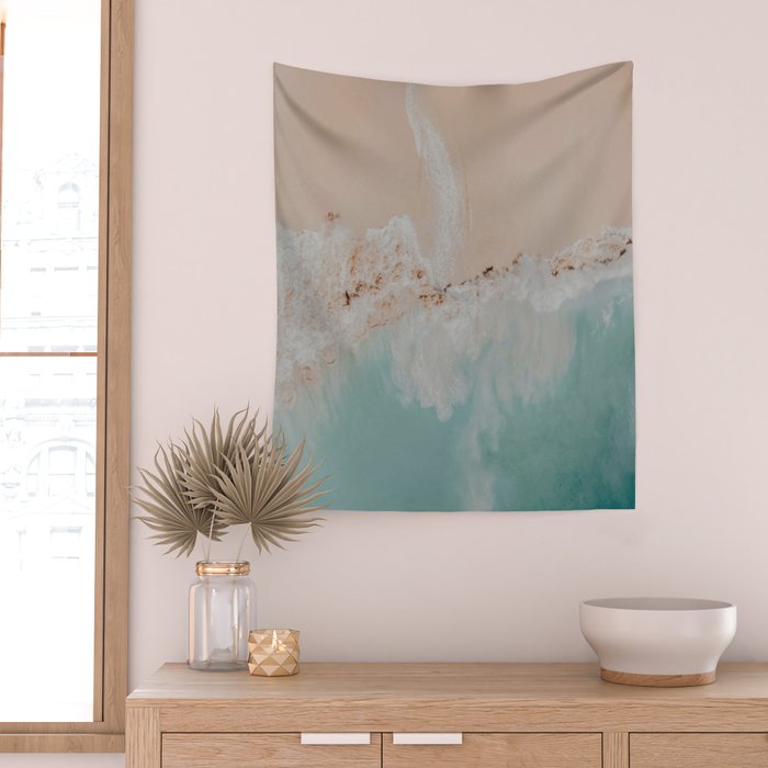seashore iv - bali indonesia Wall Tapestry Gallery Image 2