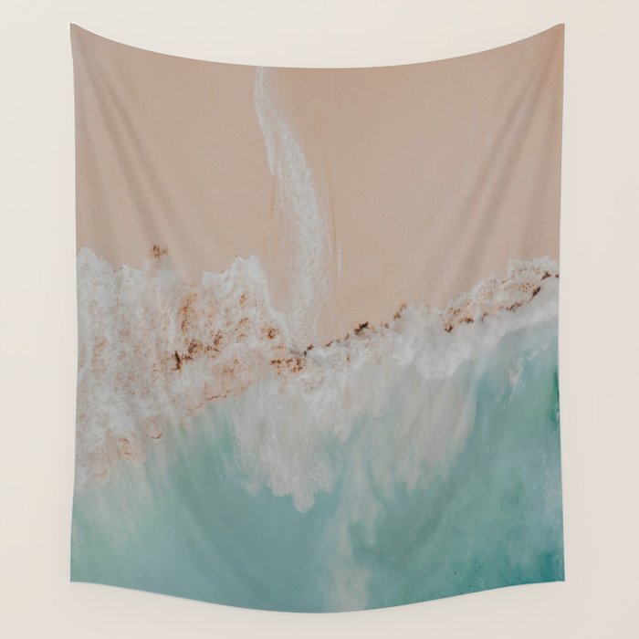 seashore iv - bali indonesia Wall Tapestry Gallery Image 4