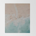 seashore iv - bali indonesia Throw Blanket Gallery Image 2