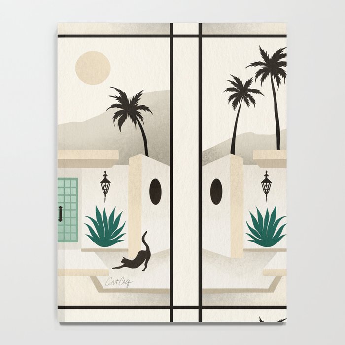 Palm Springs Home - Mint & Cream Notebook Gallery Image 4