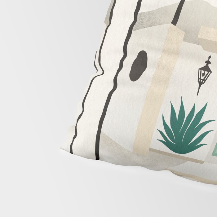 Palm Springs Home - Mint & Cream Pillow Sham Gallery Image 4