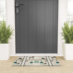 Palm Springs Home - Mint & Cream Welcome Mat Gallery Image 3