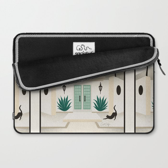 Palm Springs Home - Mint & Cream Laptop Sleeve Gallery Image 2