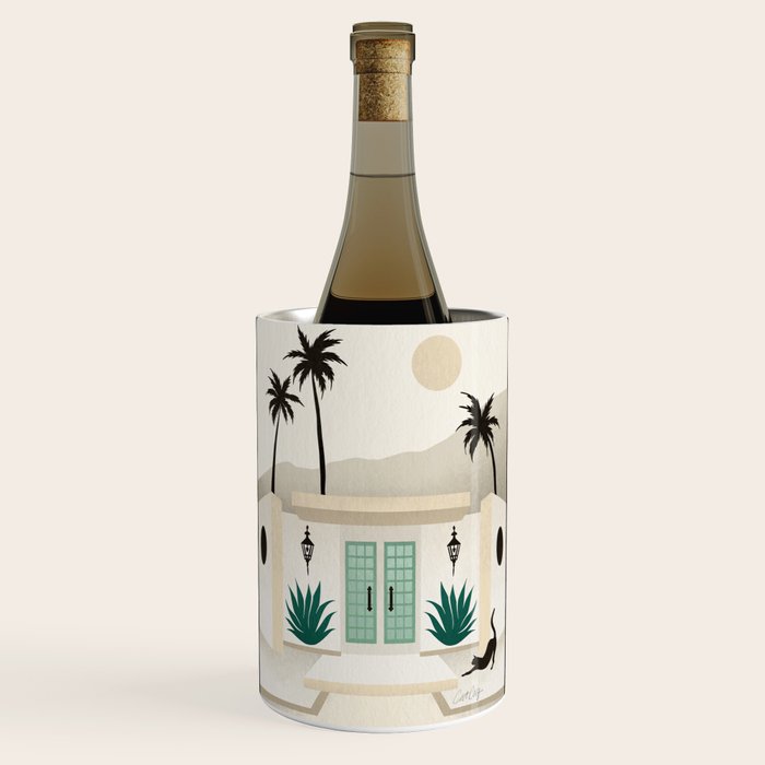 Palm Springs Home - Mint & Cream Wine Chiller Gallery Image 1