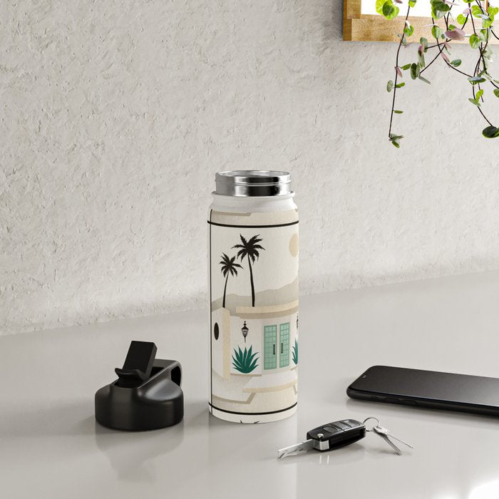 Palm Springs Home - Mint & Cream Water Bottle Gallery Image 4