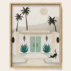 Palm Springs Home - Mint & Cream Serving Tray Gallery Image 1
