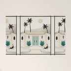 Palm Springs Home - Mint & Cream Welcome Mat Gallery Image 1