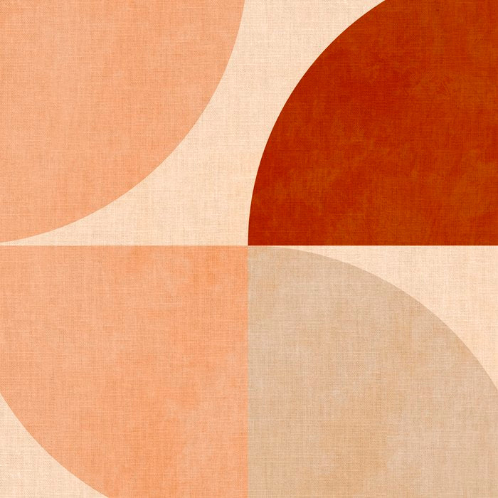 abstract retro shapes earthy 5 Coffee Mug Gallery Image 2