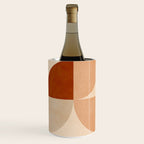 abstract retro shapes earthy 5 Wine Chiller Gallery Image 2