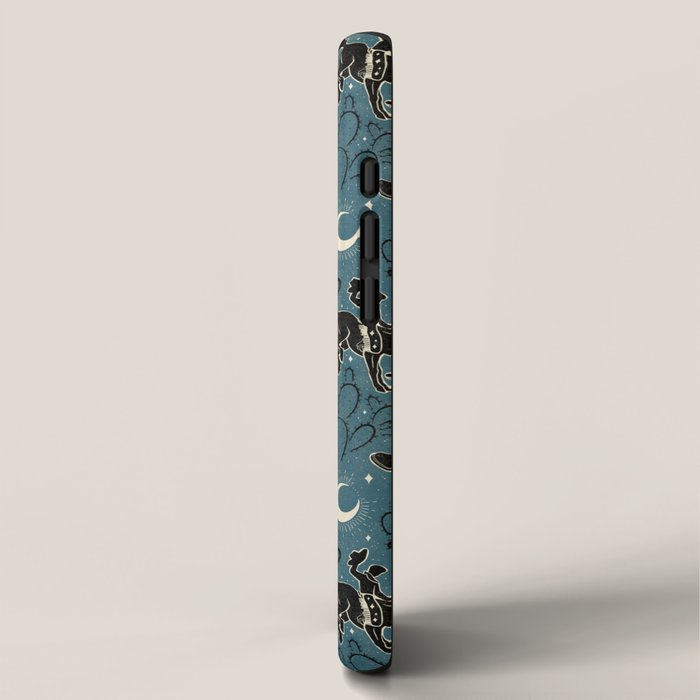 Cowboys and Cacti - midnight iPhone Case Gallery Image 2