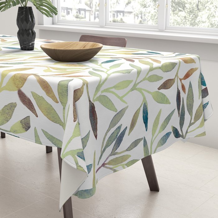 Leaves 5 Tablecloth Gallery Image 3