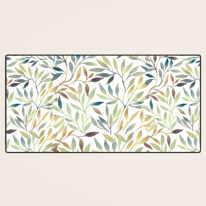 Leaves 5 Desk Mat Gallery Image 3