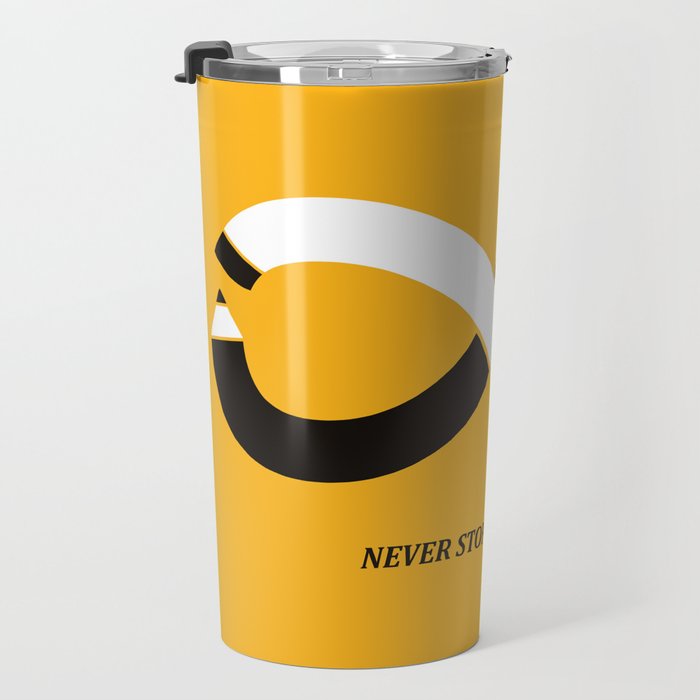 Never stop creating (the infinity pencil) Travel Mug Gallery Image 3