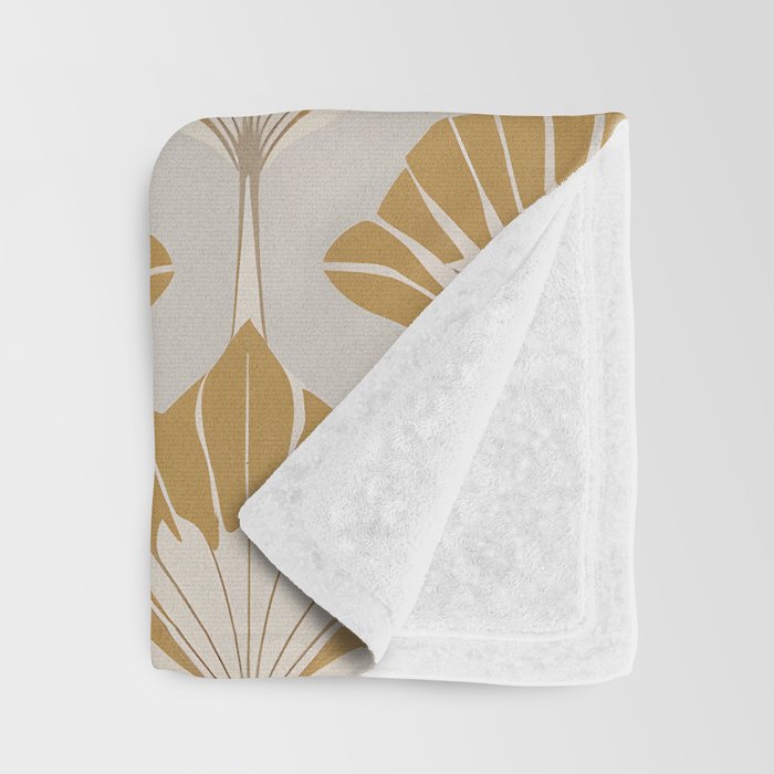 Golden Age Leaves Throw Blanket Gallery Image 3