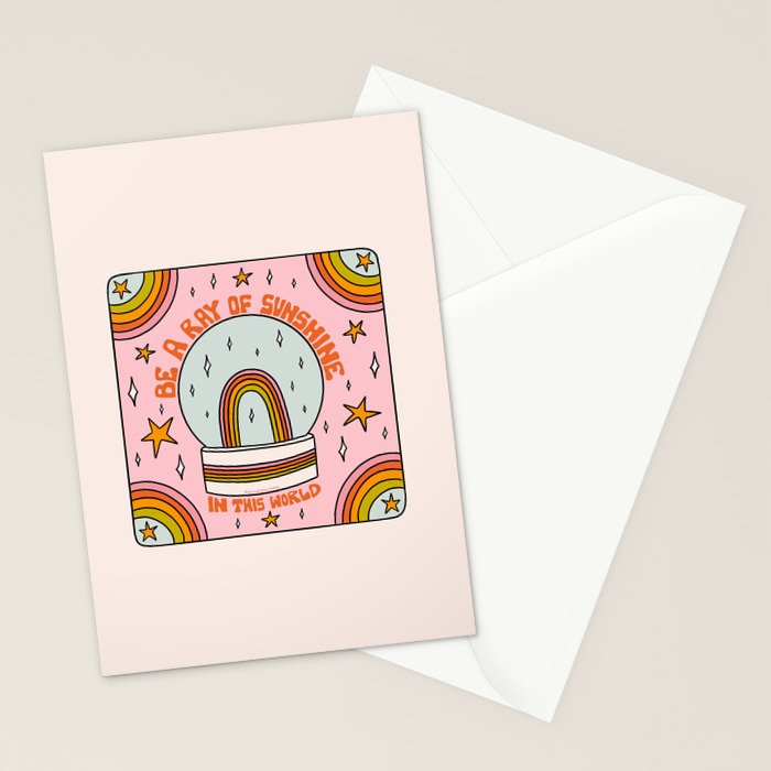 Be A Ray of Sunshine Stationery Card Gallery Image 2