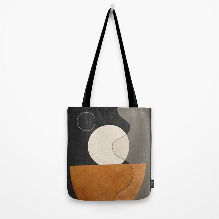 Abstract Minimal Shapes 129 Tote Bag Gallery Image 2