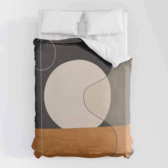 Abstract Minimal Shapes 129 Duvet Cover Gallery Image 6